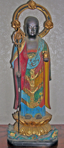 Bodhisattwa Jizo, okres Edo, Kozenji, Sendai, pref. Miyagi. Foto: Ewa Hadydoń