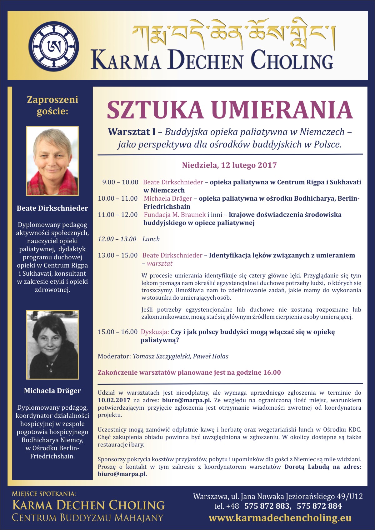 Sztuka umierania - warsztat I